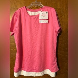 Girls size 14/16 members mark short sleeve shirt.